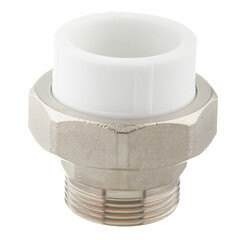 Муфта полипропиленовая Valfex разъемная (американка) 40 мм х 1 1/4 НР(ш) (10156032П) - фото 2