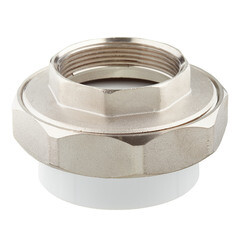 Муфта полипропиленовая Valfex разъемная (американка) 63 мм х 2 ВР(г) (10155050П) - фото 1