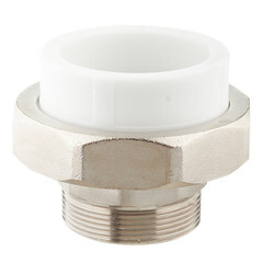 Муфта полипропиленовая Valfex разъемная (американка) 63 мм х 2 НР(ш) (10156050П) - фото 2