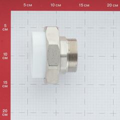Муфта полипропиленовая Valfex разъемная (американка) 63 мм х 2 НР(ш) (10156050П) - фото 3
