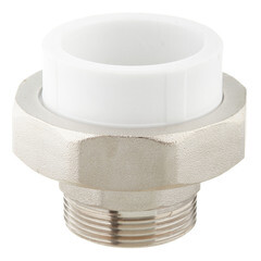 Муфта полипропиленовая Valfex разъемная (американка) 50 мм х 1 1/2 НР(ш) (10156040П) - фото 3