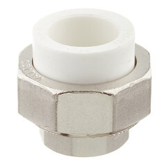 Муфта полипропиленовая Valtec разъемная (американка) 25 мм х 3/4 ВР(г) (VTp.762.0.02505) - фото 3