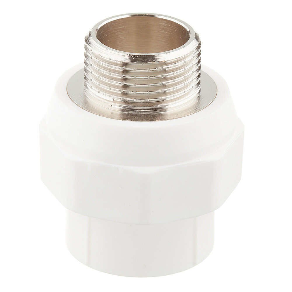 Изображение товара Муфта полипропиленовая Valtec 25 мм х 3/4 НР(ш) (VTp.701.0.02505)