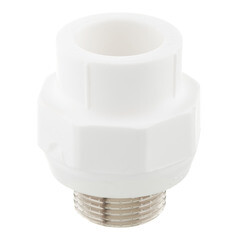 Муфта полипропиленовая Valtec 25 мм х 3/4 НР(ш) (VTp.701.0.02505) - фото 3