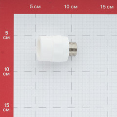 Муфта полипропиленовая Valtec 25 мм х 1/2 НР(ш) (VTp.701.0.02504) - фото 3