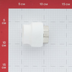 Муфта полипропиленовая Valtec 32 мм х 1 ВР(г) под ключ (VTp.706.0.03206) - фото 3