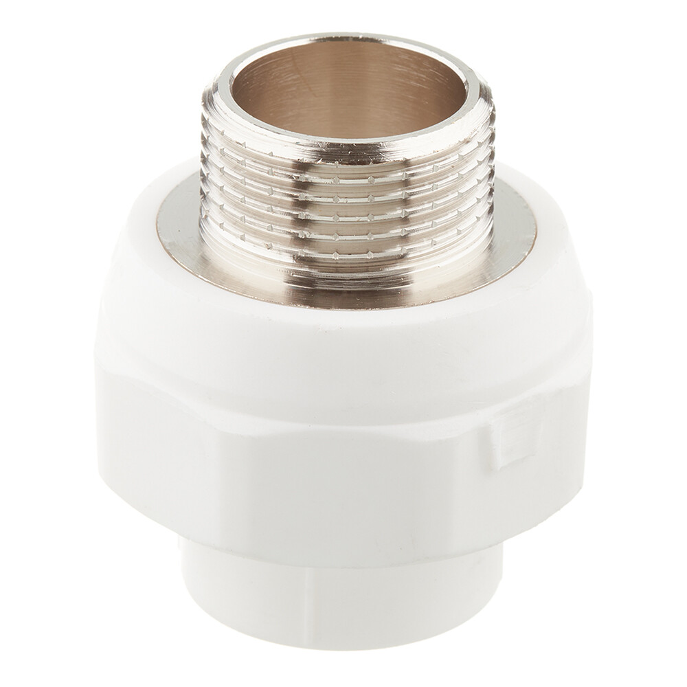 Изображение товара Муфта полипропиленовая Valtec 20 мм х 3/4 НР(ш) для трубопроводов