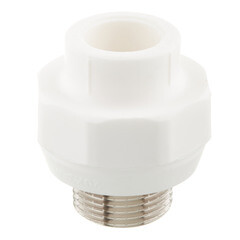 Муфта полипропиленовая Valtec 20 мм х 3/4 НР(ш) (VTp.701.0.02005) - фото 2