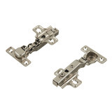 Петля мебельная Lemax prof Clip-on mini 95° накладная с доводчиком (2 шт.)