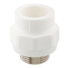 Муфта полипропиленовая Valtec 32 мм х 1 НР(ш) (VTp.701.0.03206) - фото 3