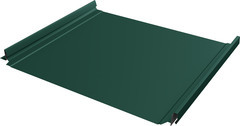 Кликфальц 0,45 мм Grand Line Pro с пленкой на замках зеленый RAL 6005 drap TX