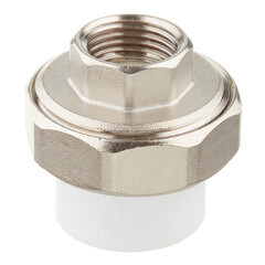 Муфта полипропиленовая Valfex разъемная (американка) 25 мм х 1/2 ВР(г) (10155115П) - фото 1