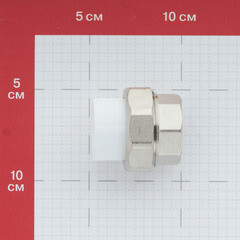 Муфта полипропиленовая Valfex разъемная (американка) 25 мм х 1 ВР(г) (10155225П) - фото 2