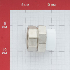 Муфта полипропиленовая Valfex разъемная (американка) 32 мм х 1 1/4 ВР(г) (10155132П) - фото 2