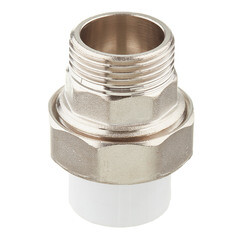 Муфта полипропиленовая Valfex разъемная (американка) 20 мм х 3/4 НР(ш) (10156120П) - фото 1