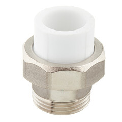 Муфта полипропиленовая Valfex разъемная (американка) 25 мм х 1 НР(ш) (10156225П) - фото 3