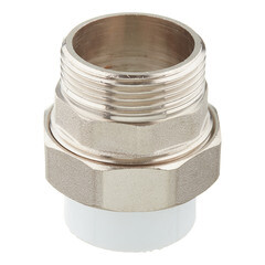 Муфта полипропиленовая Valfex разъемная (американка) 32 мм х 1 1/4 НР(ш) (10156132П) - фото 1