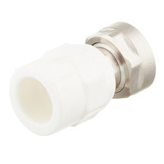 Муфта полипропиленовая Valtec с накидной гайкой 20 мм х 3/4 ЕК под евроконус (VTp.708.E.02005) - фото 2