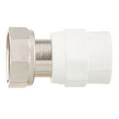 Муфта полипропиленовая Valtec с накидной гайкой 25 мм х 1 ВР(г) (VTp.708.0.02506) - фото 3