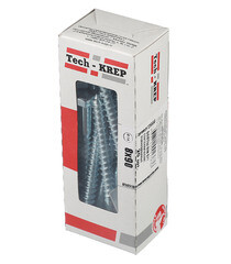 Болт сантехнический 8х90 мм DIN 571 оцинкованный (20 шт.) - фото 4