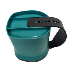 Ковш для красок РВ Пласт 1,5 л пластиковый с магнитом и фиксируемой ручкой - фото 6