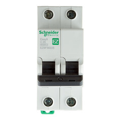 Изображение товара Автоматический выключатель модульный Schneider Electric Easy9 2P 25А тип C 6 кА 220 В (EZ9F56225)