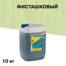 Антисептик Сенеж невымываемый для дерева биозащитный 10 кг фисташковый