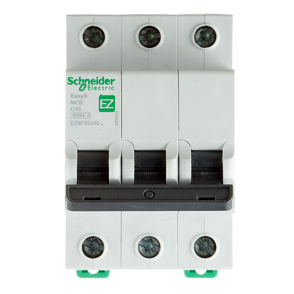 Изображение товара Автоматический выключатель модульный Schneider Electric Easy9 3P 40А IP20