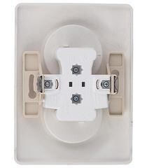 Розетка Systeme Electric Glossa встраиваемая алюминий (GSL000320) - фото 5