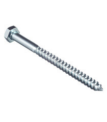 Болт сантехнический 6х80 мм DIN 571 оцинкованный (30 шт.) - фото 4