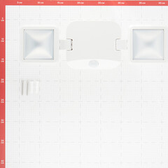 Светильник светодиодный садово-парковый настенный Ledvance Double белый 4000К 10 Вт IP54 (4058075227408) - фото 2