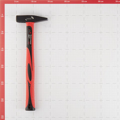 Молоток слесарный Hesler 200 г фибергласовая ручка (675295) - фото 3