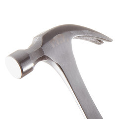 Молоток-гвоздодер цельнометаллический КМ 450 г обрезиненная ручка (675301) - фото 2