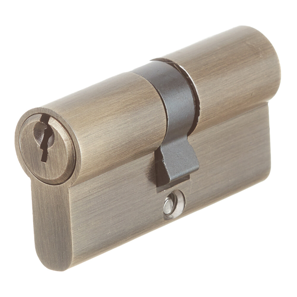 Цилиндр Corsa Deco 60 30х30 мм ключ/ключ античная бронза