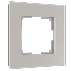 Рамка Werkel Senso одноместная дымчатая soft-touch (a067413)