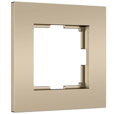 Рамка Werkel Slab одноместная шампань софт (a071623)