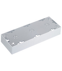 Коробка монтажная Simon 15 трехместная накладная алюминий (1590753-033) - фото 4