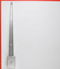 Опора столба забивная оцинкованная 100х900 мм - фото 3