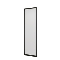 Дверь-купе 883x2552 мм зеркало/черный Elegant