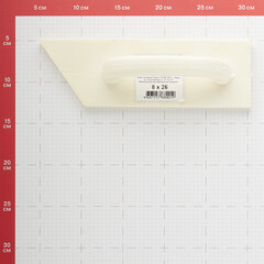 Терка пенополиуретановая Putech 260х80 мм гладкая с эргономичной ручкой - фото 2