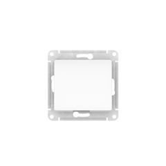 Выключатель Systeme Electric Glossa одноклавишный встраиваемый белый (GSL000111S)