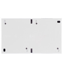 Блок выключатель и розетка Simon 15 Aqua одноклавишный накладной белый (1594511-030) - фото 4