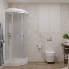 Душевая кабина Triton Ультра 90х90х215 см стекло прозрачное 4 мм с низким поддоном полукруг - фото 4