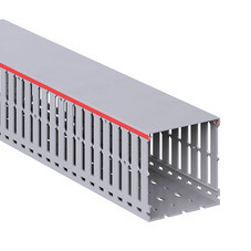 Кабель-канал перфорированный DKC RL12 100х100 мм серый 2 м (00171RLDIY)
