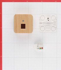 Розетка компьютерная Systeme Electric Blanca накладная ясень RJ45 (BLNIA045005) - фото 3