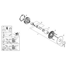 Смеситель для душа Grohe Plus скрытый монтаж внешняя часть 1 положение (24059003) - фото 3