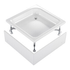 Поддон Метакам Universal S акриловый 90х90х30 см квадрат белый средний (АПS_012481) - фото 4