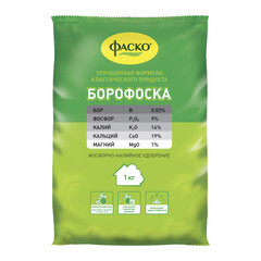 Удобрение сухое универсальное минеральное Борофоска Фаско 1 кг