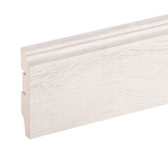 Плинтус МДФ Cosca Décor WP07 дуб кремовый 80х16х2400 мм - фото 1