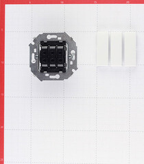 Выключатель Simon 15 трехклавишный встраиваемый белый (1591391-030) - фото 5